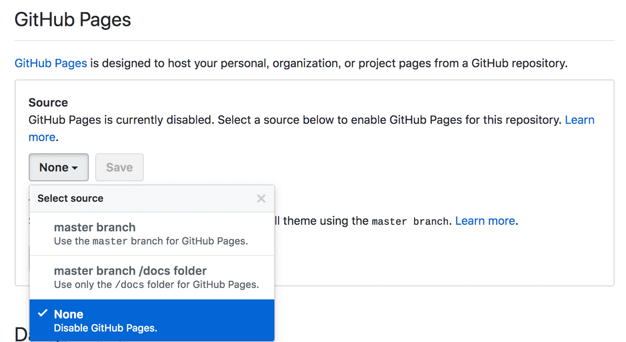 Github 对 Github Pages 进行配置